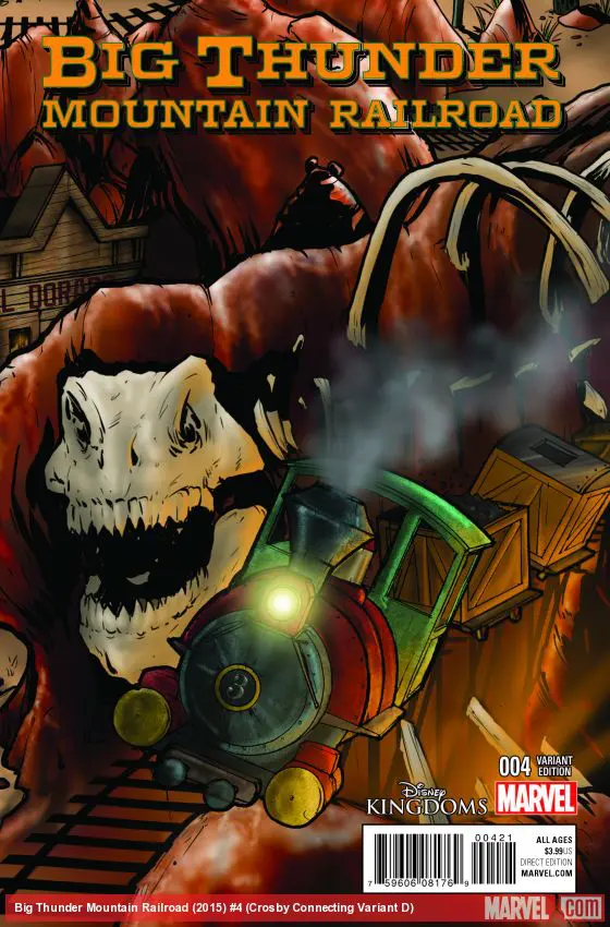 Big Thunder Mountain Railroad (2015) #4 (Crosby Connecting Variant D)
