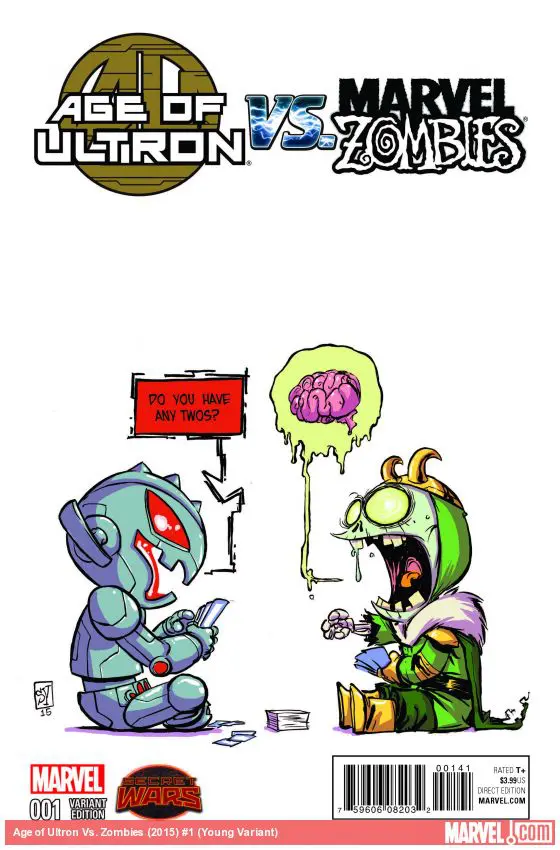 Age of Ultron Vs. Zombies (2015) #1 (Young Variant)