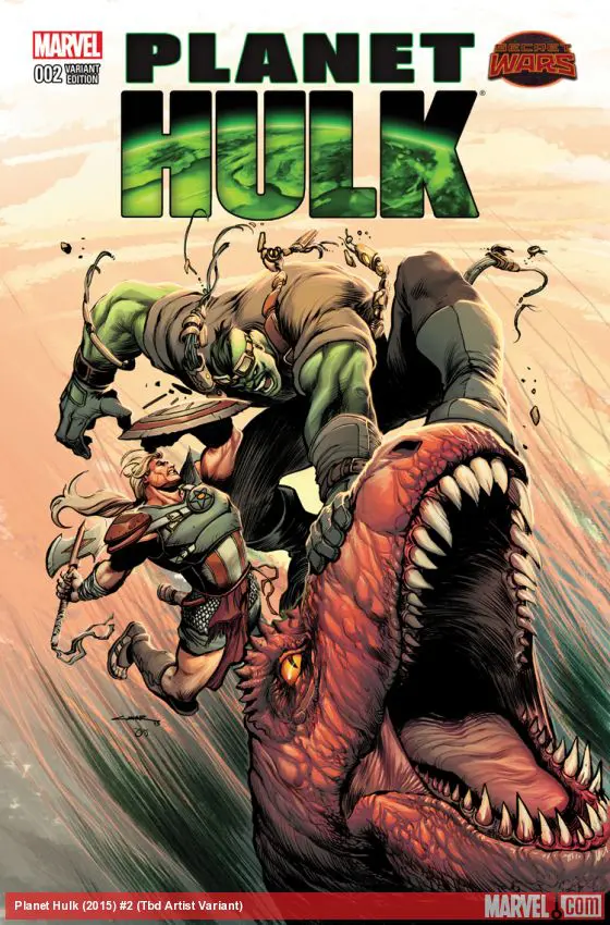 Planet Hulk (2015) #2 (Cinar Variant)