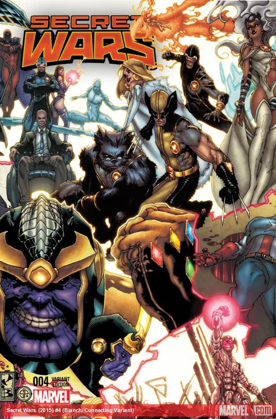 Secret Wars (2015) #4 (Bianchi Connecting Variant)