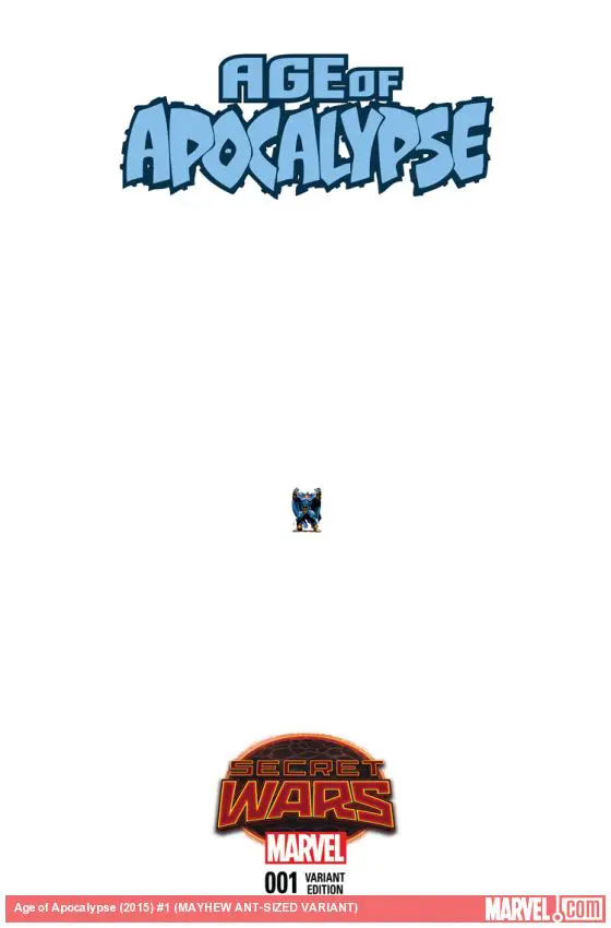 Age of Apocalypse (2015) #1 (MAYHEW ANT-SIZED VARIANT)