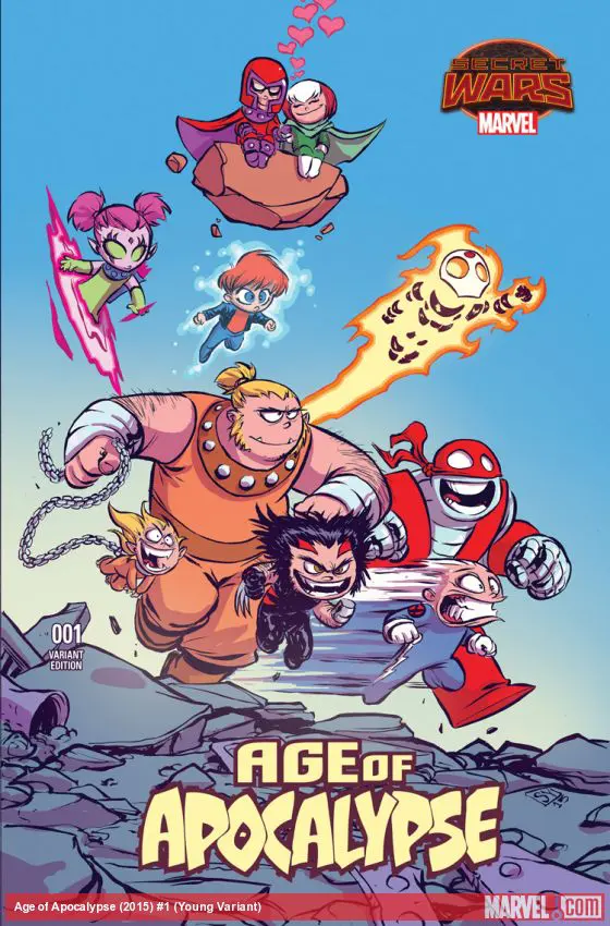 Age of Apocalypse (2015) #1 (Young Variant)