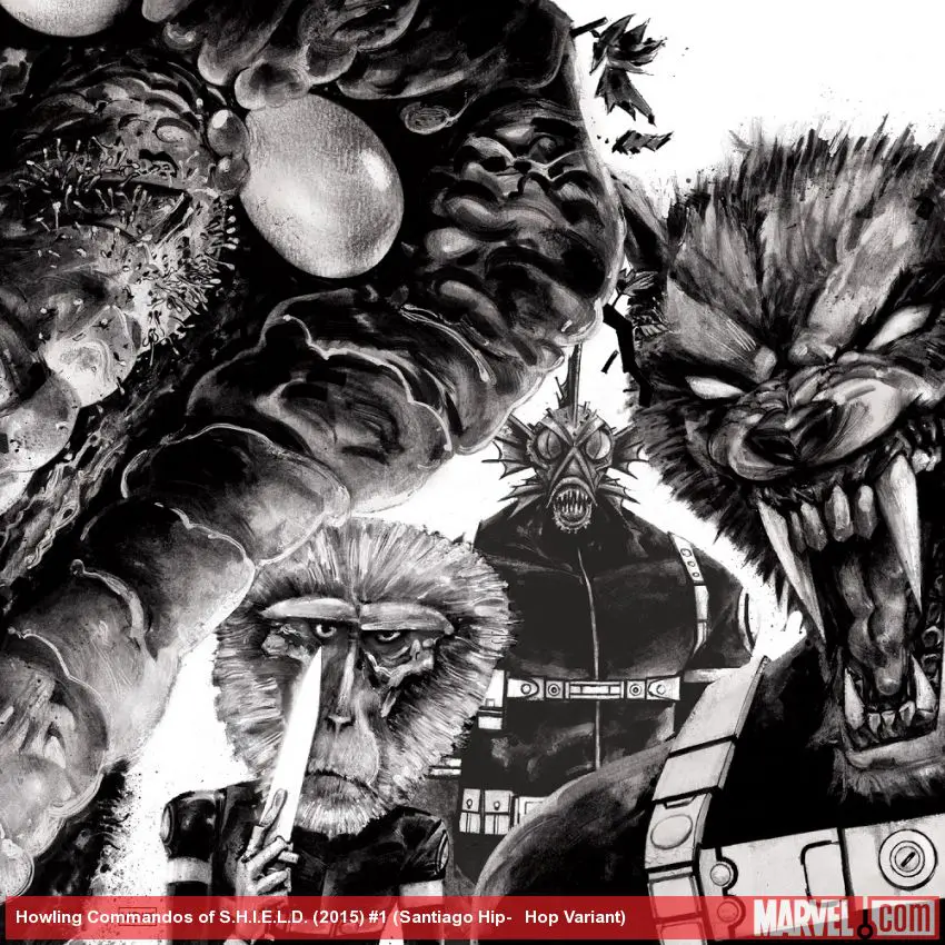 Howling Commandos of S.H.I.E.L.D. (2015) #1 (Santiago Hip-​Hop Variant)
