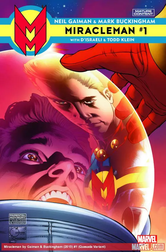 Miracleman by Gaiman & Buckingham (2015) #1 (Quesada Variant)