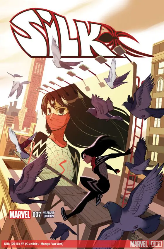 Silk (2015) #7 (Gurihiru Manga Variant)