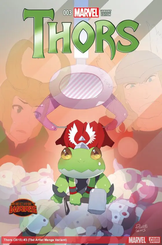 Thors (2015) #3 (Tbd Artist Manga Variant)