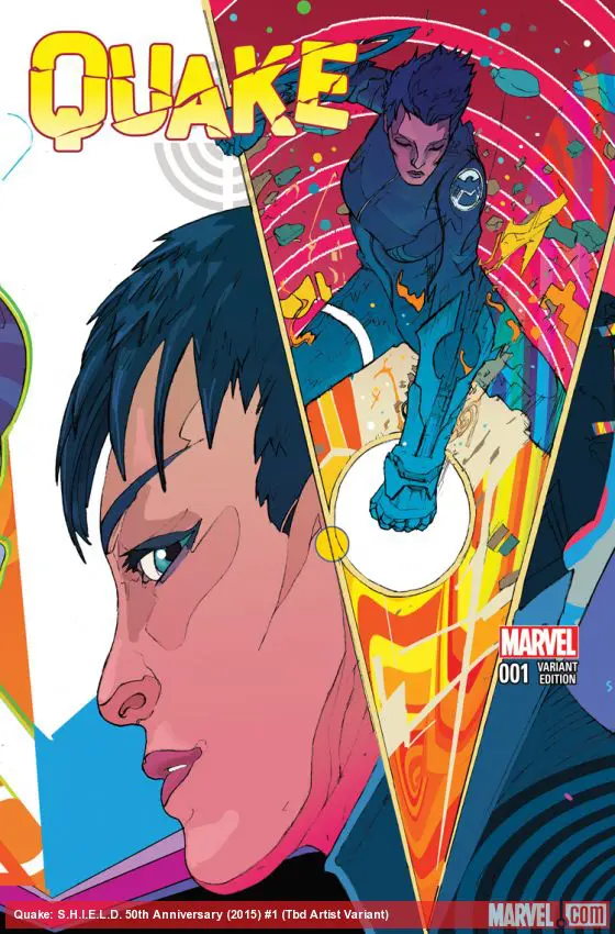 Quake: S.H.I.E.L.D. 50th Anniversary (2015) #1 (Ward Variant)