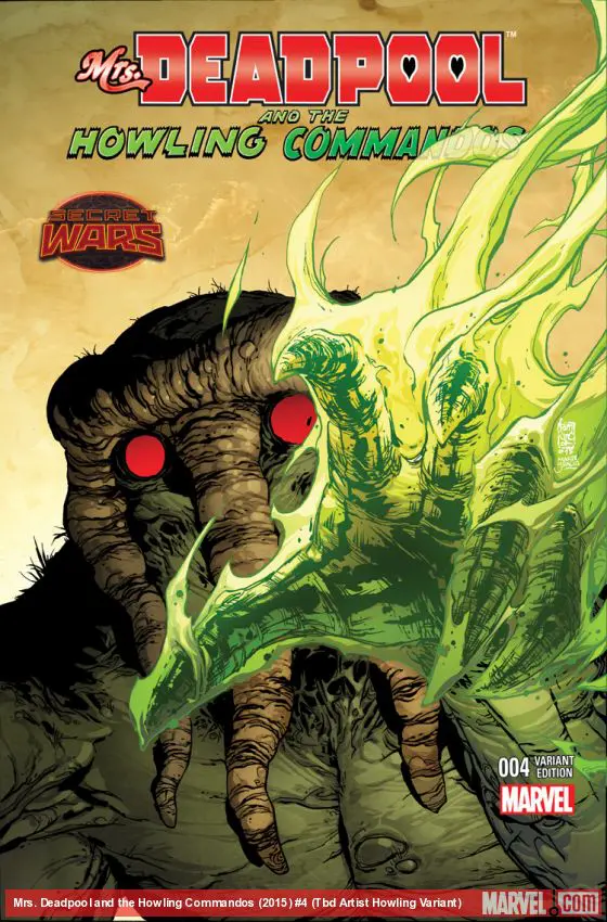 Mrs. Deadpool and the Howling Commandos (2015) #4 (Camuncoli Howling Variant)