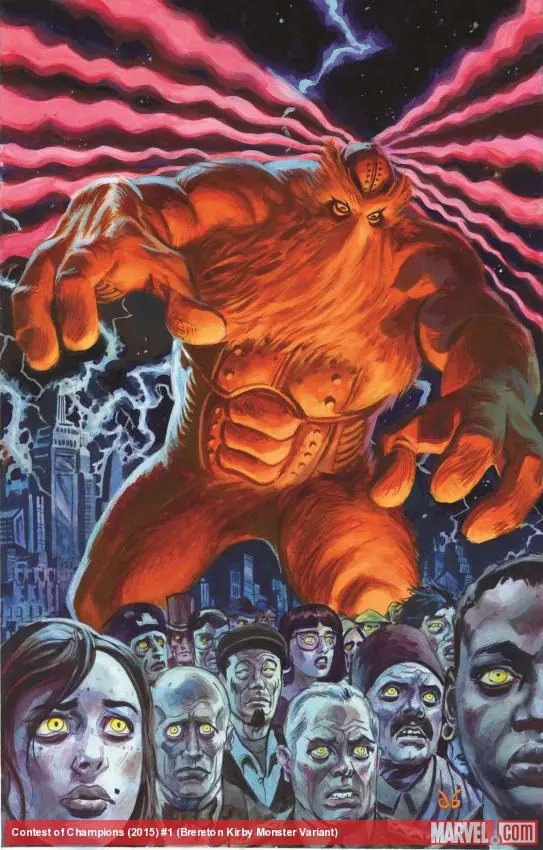 Contest of Champions (2015) #1 (Brereton Kirby Monster Variant)
