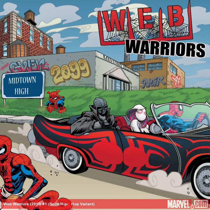 Web Warriors (2015) #1 (Scott Hip-​Hop Variant)