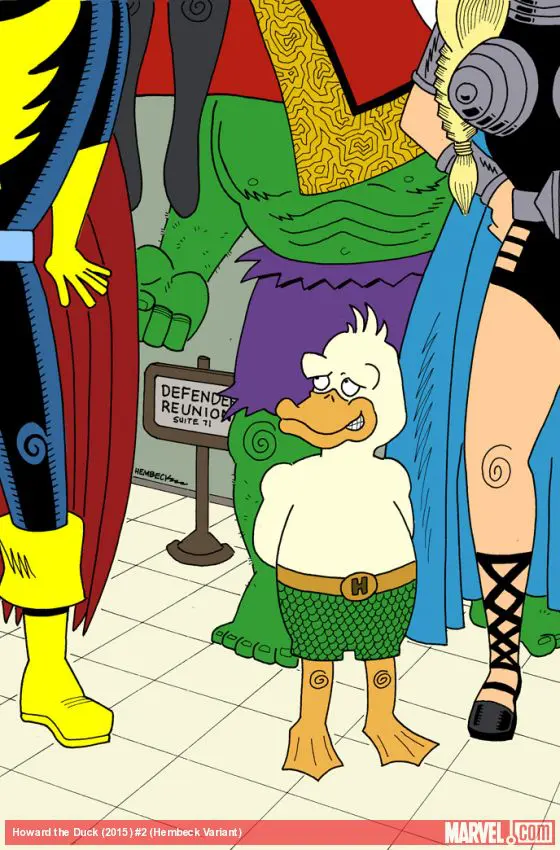 Howard the Duck (2015) #2 (Hembeck Variant)
