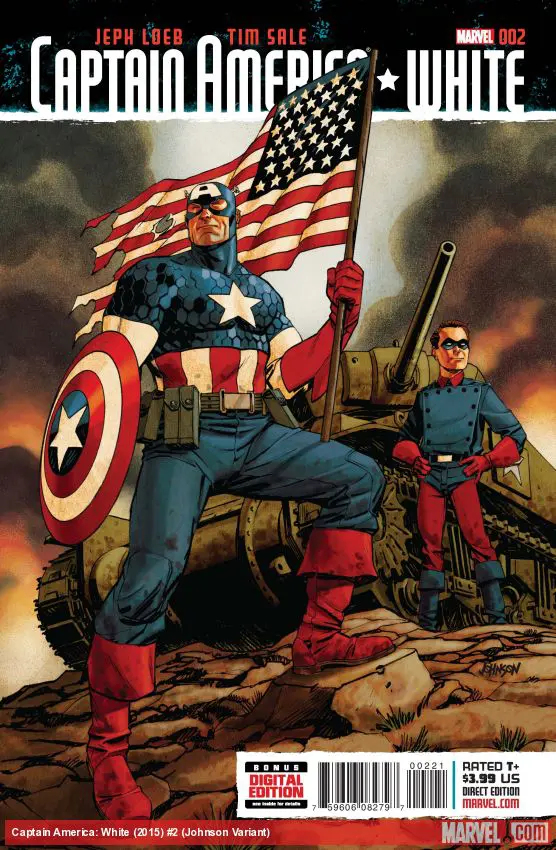 Captain America: White (2015) #2 (Johnson Variant)