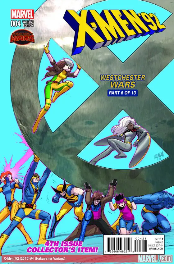 X-Men '92 (2015) #4 (Nakayama Variant)