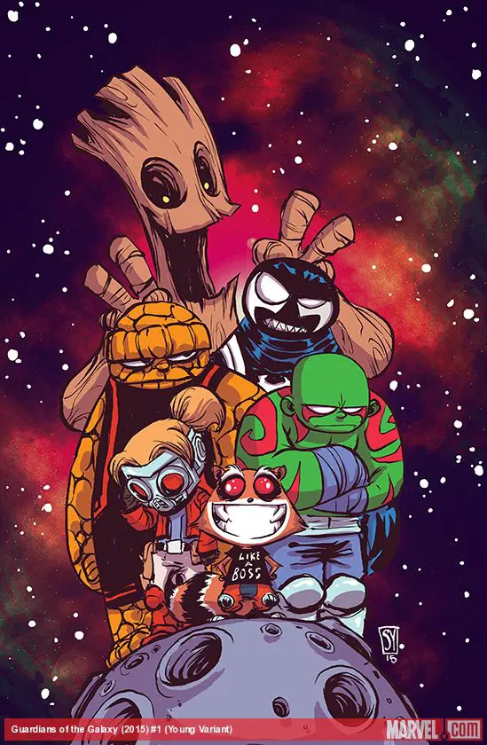 Guardians of the Galaxy (2015) #1 (Young Variant)