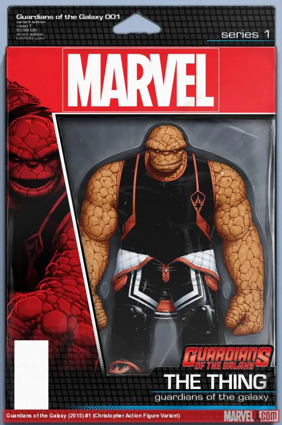 Guardians of the Galaxy (2015) #1 (Christopher Action Figure Variant)