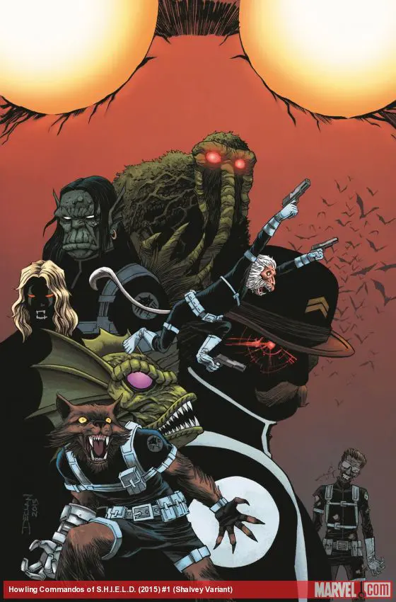 Howling Commandos of S.H.I.E.L.D. (2015) #1 (Shalvey Variant)