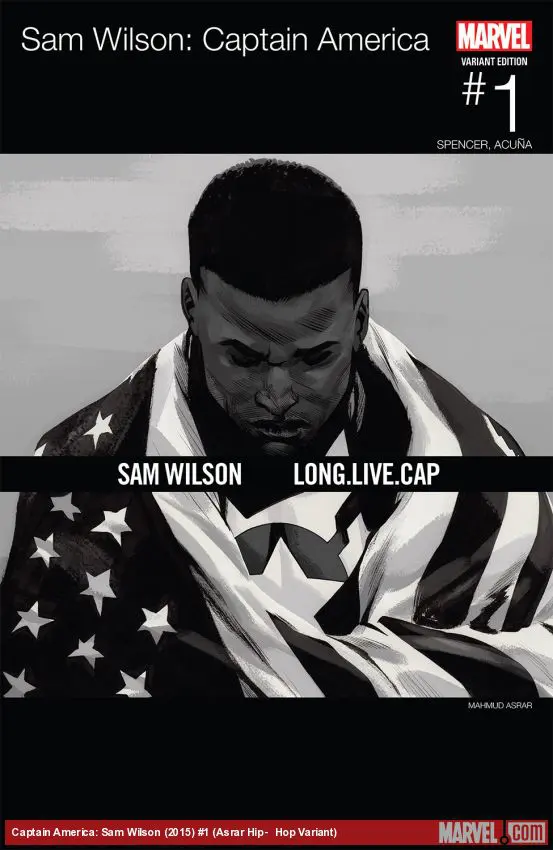Captain America: Sam Wilson (2015) #1 (Asrar Hip-​Hop Variant)