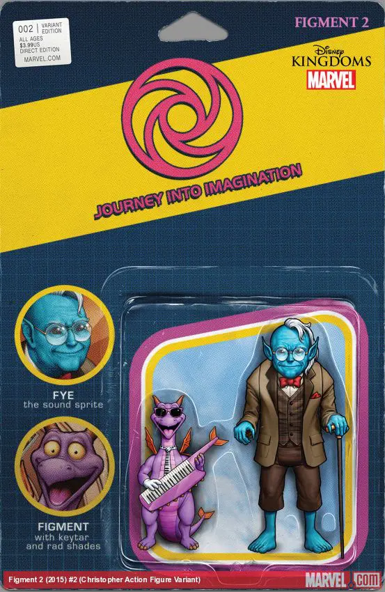 Figment 2 (2015) #2 (Christopher Action Figure Variant)