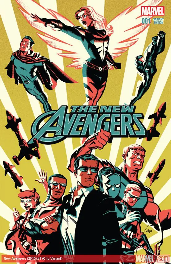 New Avengers (2015) #1 (Cho Variant)
