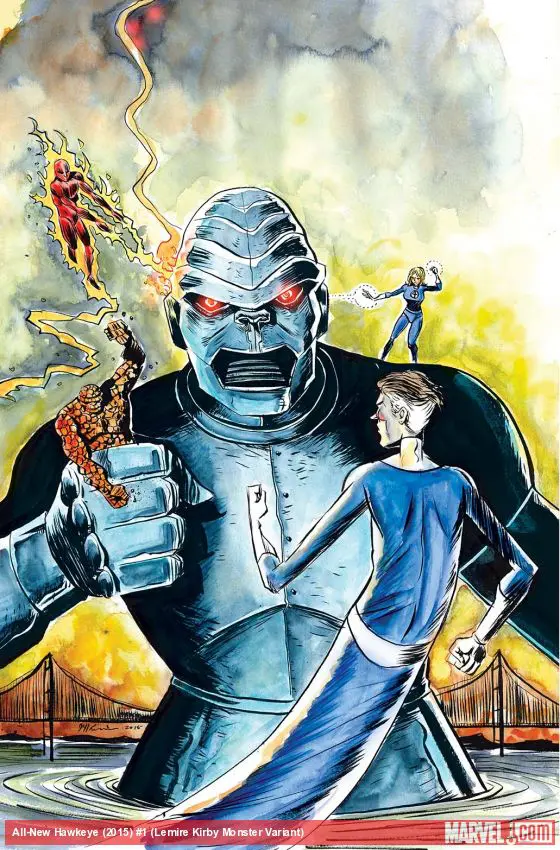 All-New Hawkeye (2015) #1 (Lemire Kirby Monster Variant)