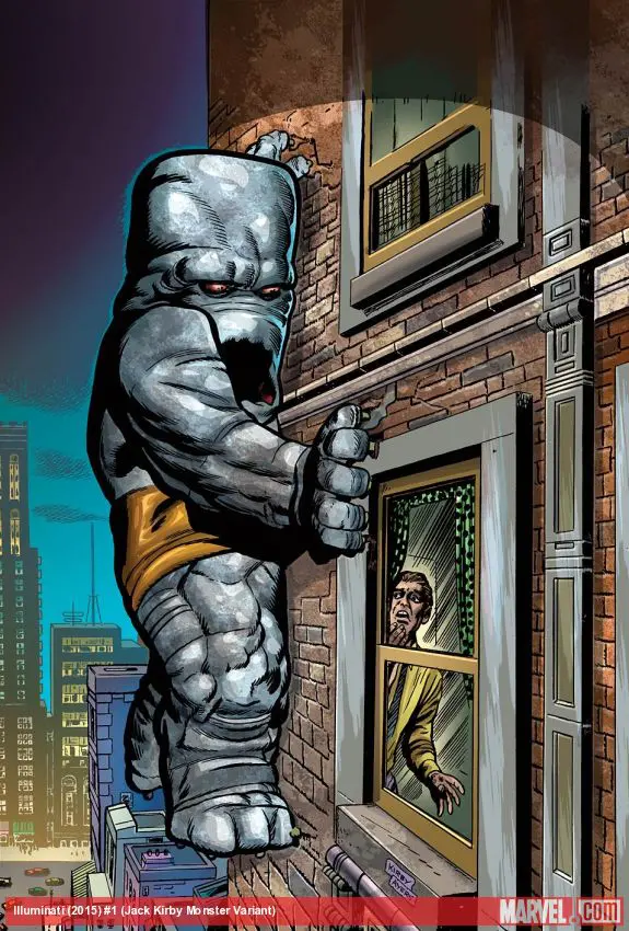 Illuminati (2015) #1 (Jack Kirby Monster Variant)