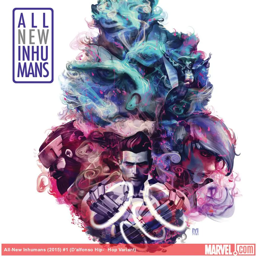 All-New Inhumans (2015) #1 (D'alfonso Hip-​Hop Variant)