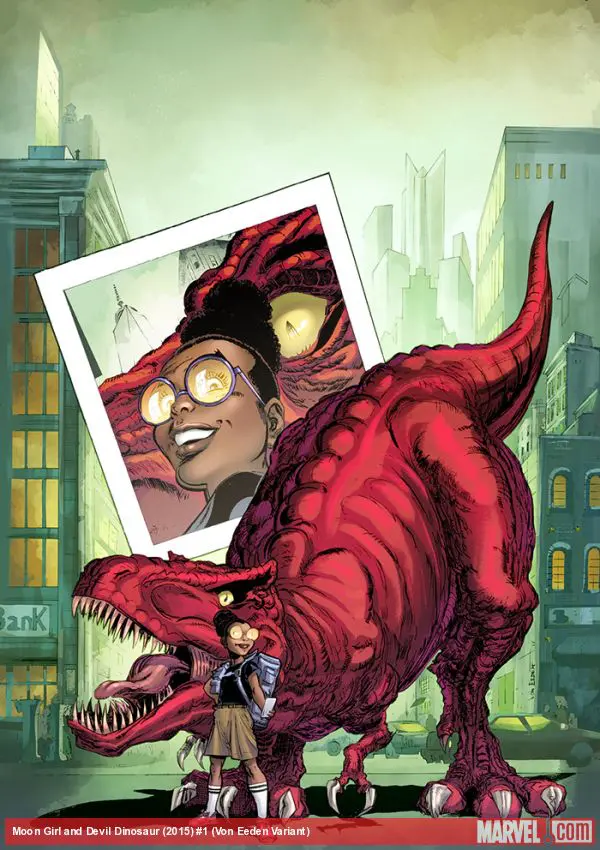 Moon Girl and Devil Dinosaur (2015) #1 (Von Eeden Variant)