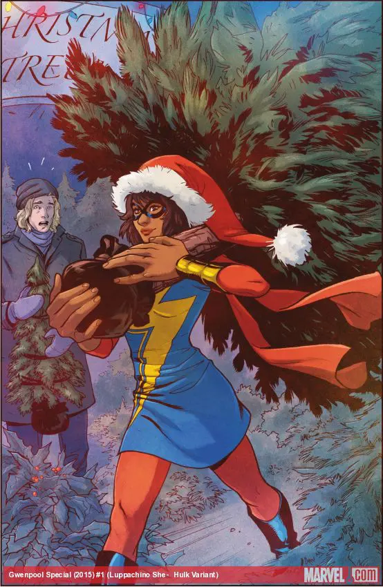 Gwenpool Special (2015) #1 (Luppachino Ms. Marvel Variant)