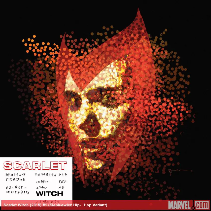 Scarlet Witch (2015) #1 (Sienkiewicz Hip-​Hop Variant)