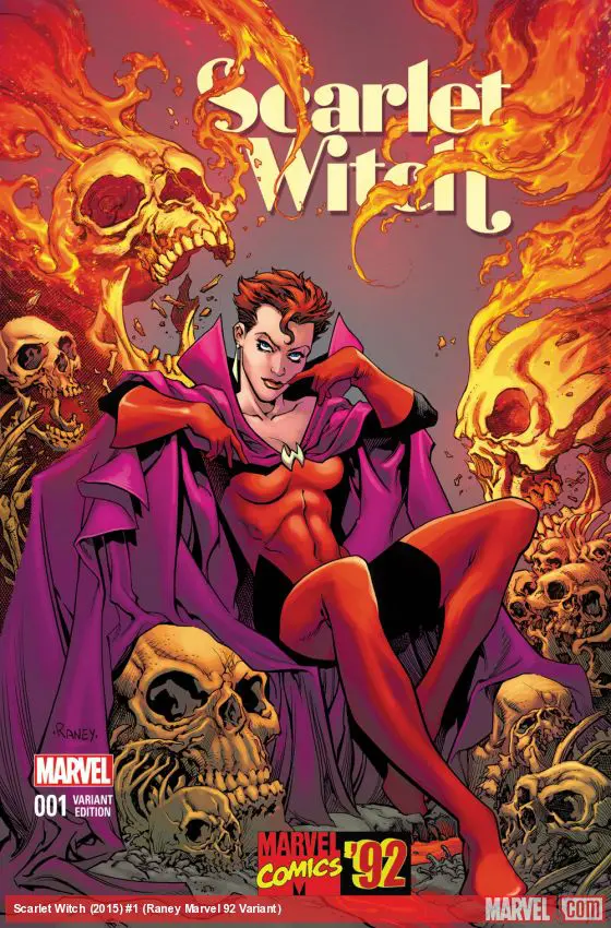Scarlet Witch (2015) #1 (Raney Marvel 92 Variant)