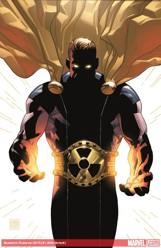 Squadron Supreme (2015) #1 (Kirk Variant)