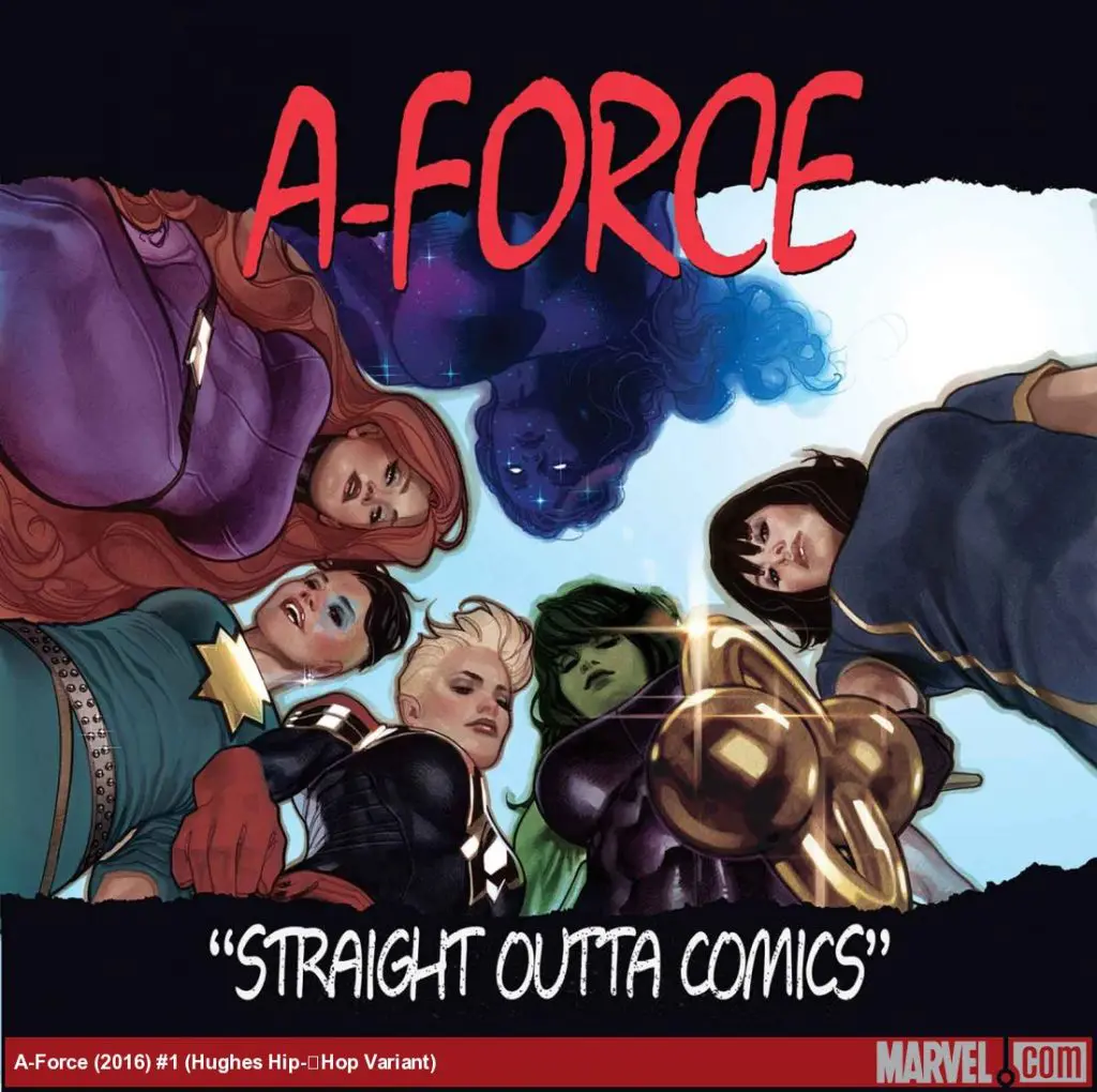 A-Force (2016) #1 (Hughes Hip-​Hop Variant)