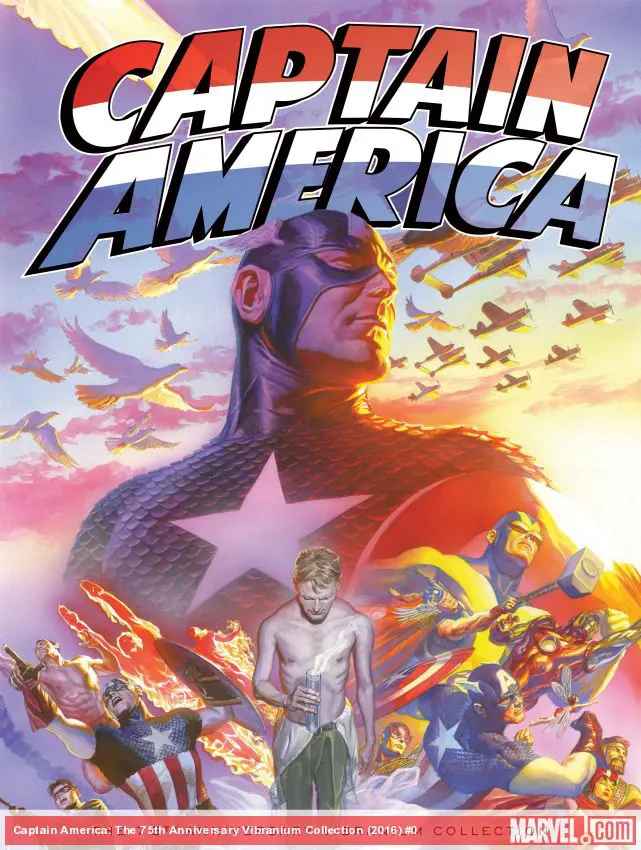 Captain America: The 75th Anniversary Vibranium Collection (Hardcover)
