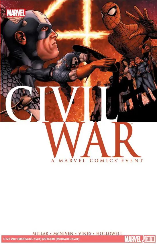 CIVIL WAR HC MCNIVEN COVER  NEW PRINTING  (Hardcover)