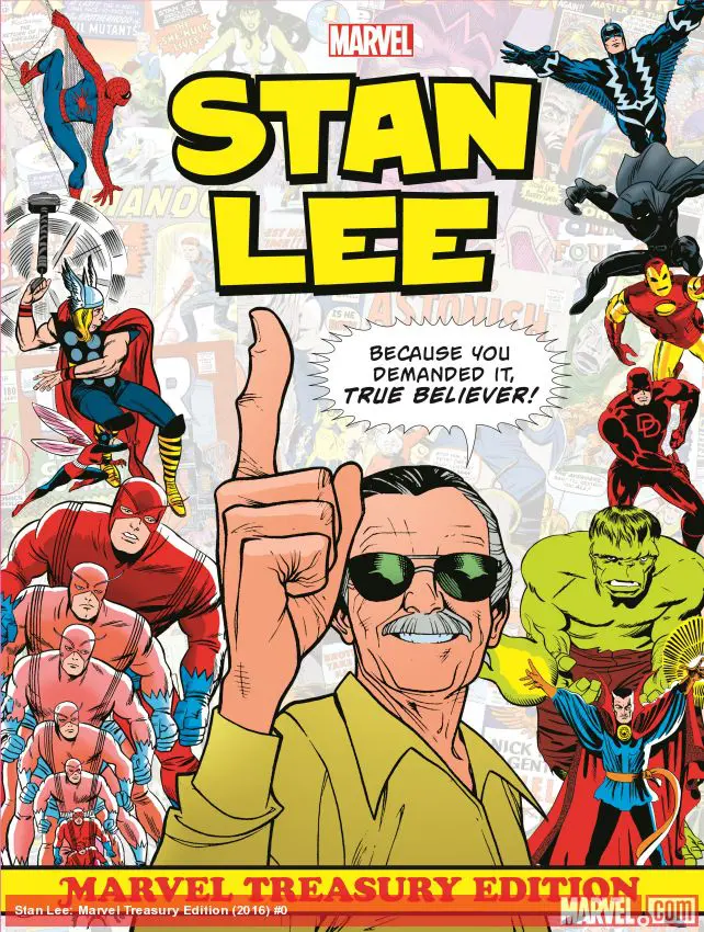 Stan Lee: Marvel Treasury Edition (Hardcover)