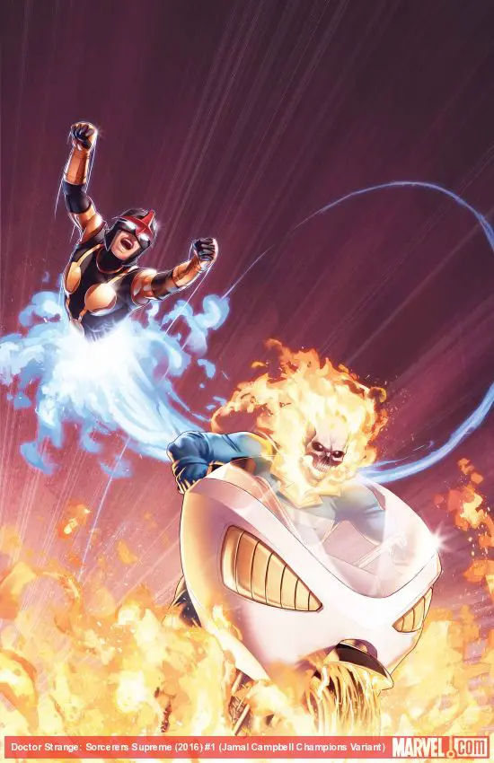 Doctor Strange and the Sorcerers Supreme (2016) #1 (Jamal Campbell Champions Variant)