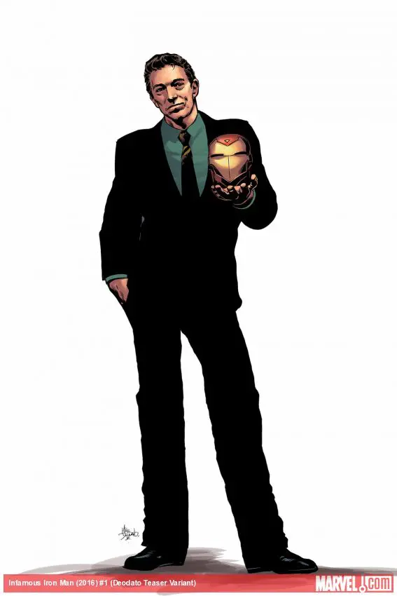 Infamous Iron Man (2016) #1 (Deodato Teaser Variant)