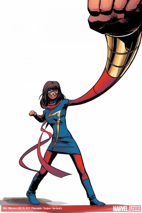 Ms. Marvel (2015) #12 (Deodato Teaser Variant)