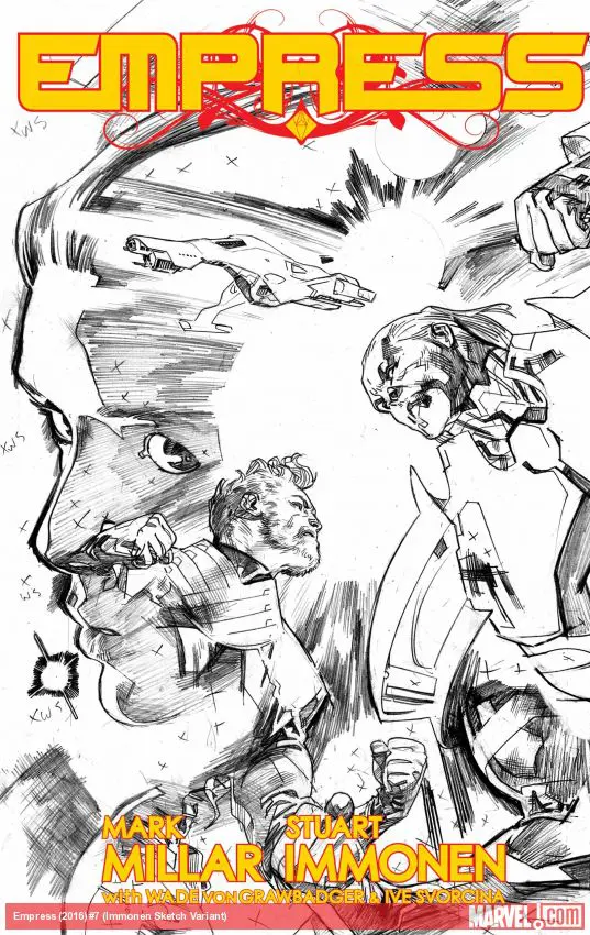 Empress (2016) #7 (Immonen Sketch Variant)