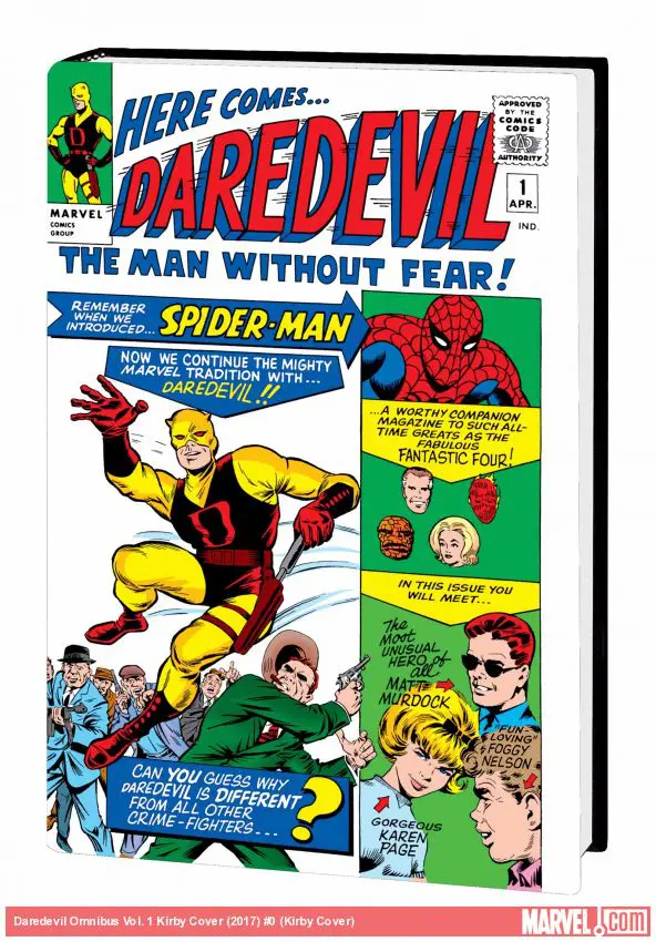 DAREDEVIL OMNIBUS VOL. 1 HC KIRBY COVER  DM ONLY  (Hardcover)