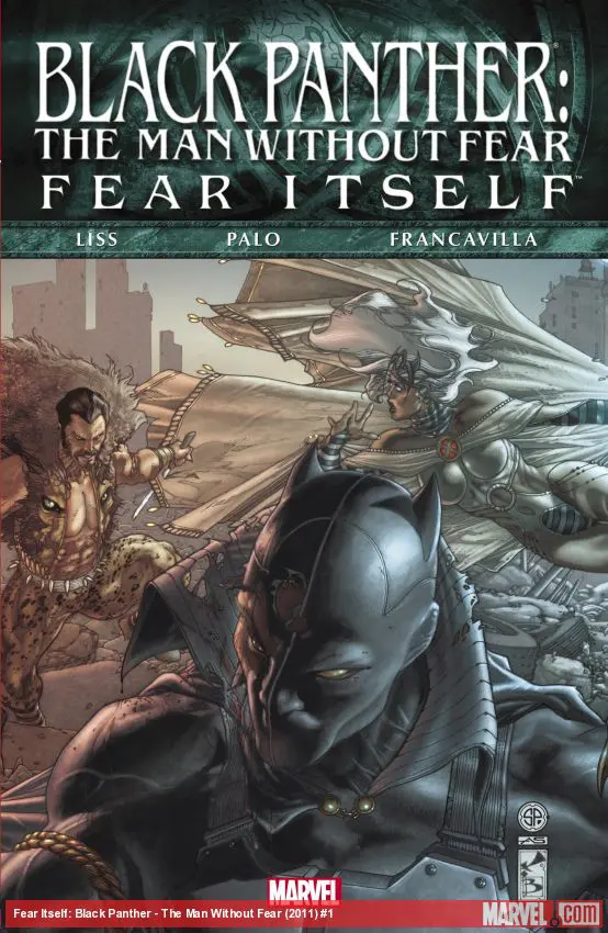 Fear Itself: Black Panther - The Man Without Fear (Hardcover)