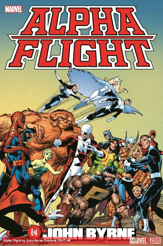 Alpha Flight by John Byrne Omnibus (Hardcover)
