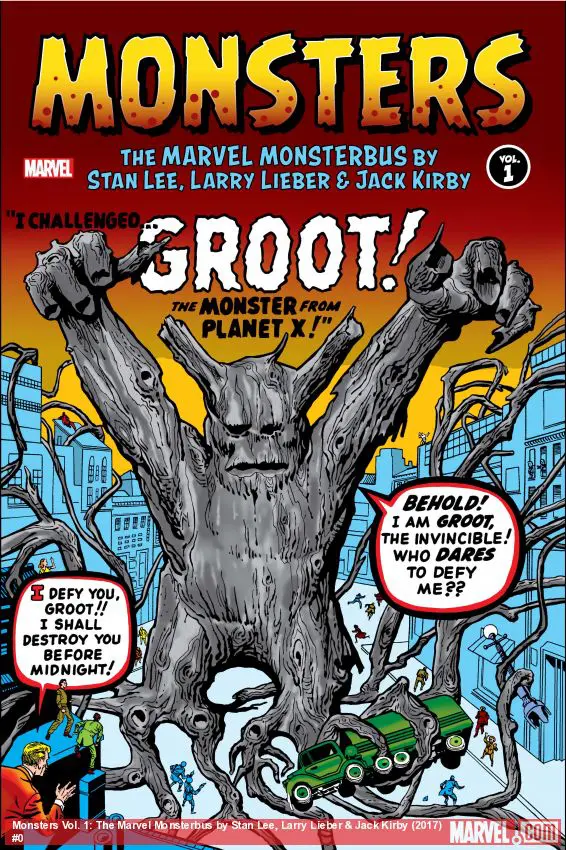 MONSTERS VOL. 1: THE MARVEL MONSTERBUS BY STAN LEE, LARRY LIEBER & JACK KIRBY HC (Hardcover)