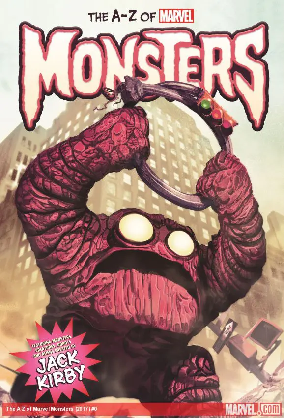 THE A-Z OF MARVEL MONSTERS (Hardcover)