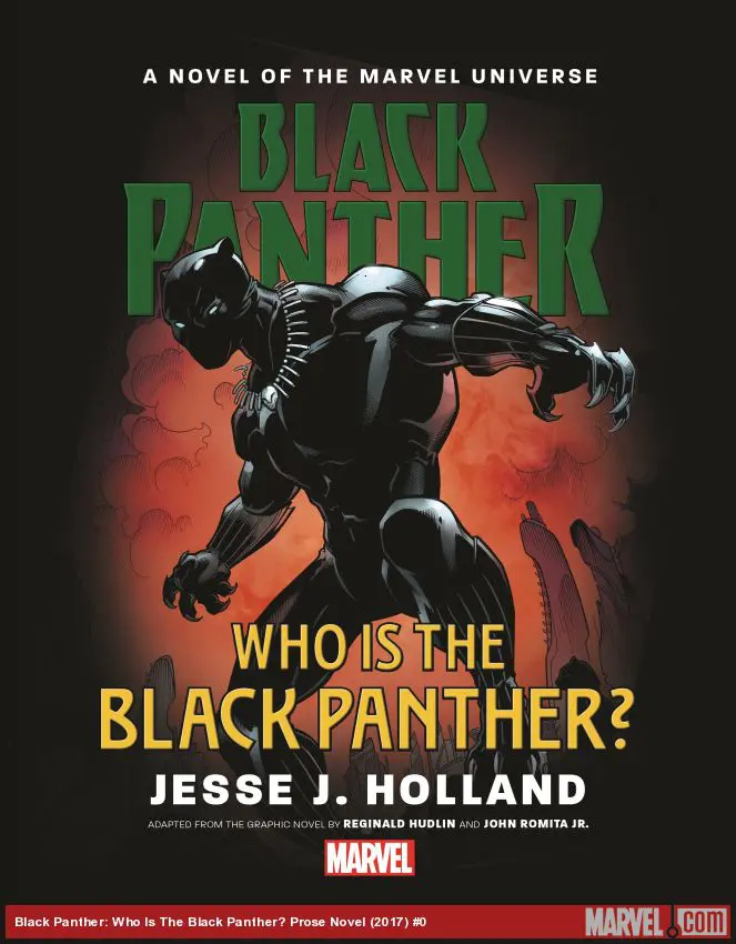 Black Panther: Who Is The Black Panther? Prose Novel (Hardcover)