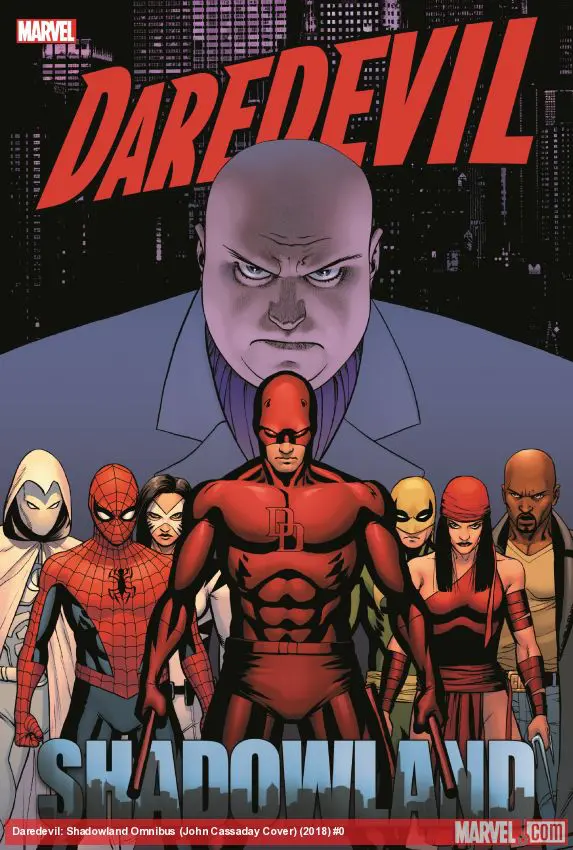 Daredevil: Shadowland Omnibus (John Cassaday Cover) (Hardcover)