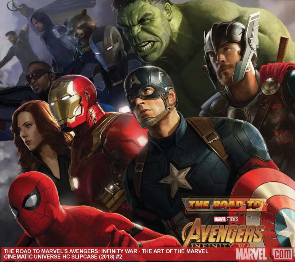 The Road to Marvel's Avengers: Infinity War - The Art of the Marvel Cinematic Universe (Hardcover)