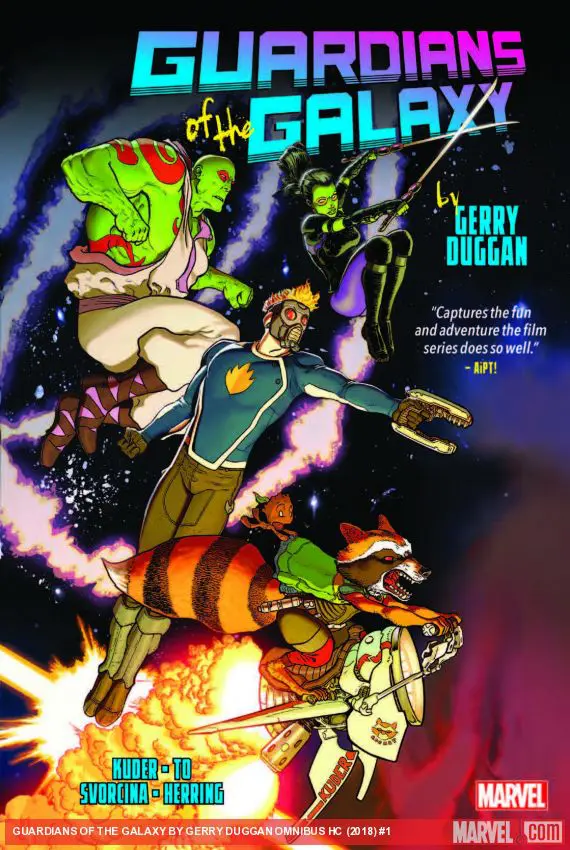 GUARDIANS OF THE GALAXY BY GERRY DUGGAN OMNIBUS HC (Hardcover)