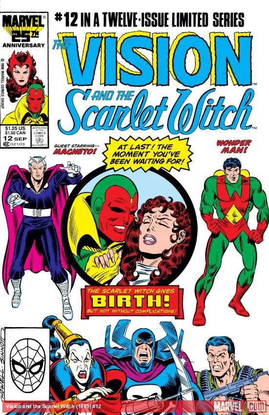 Vision and the Scarlet Witch (1985) #12