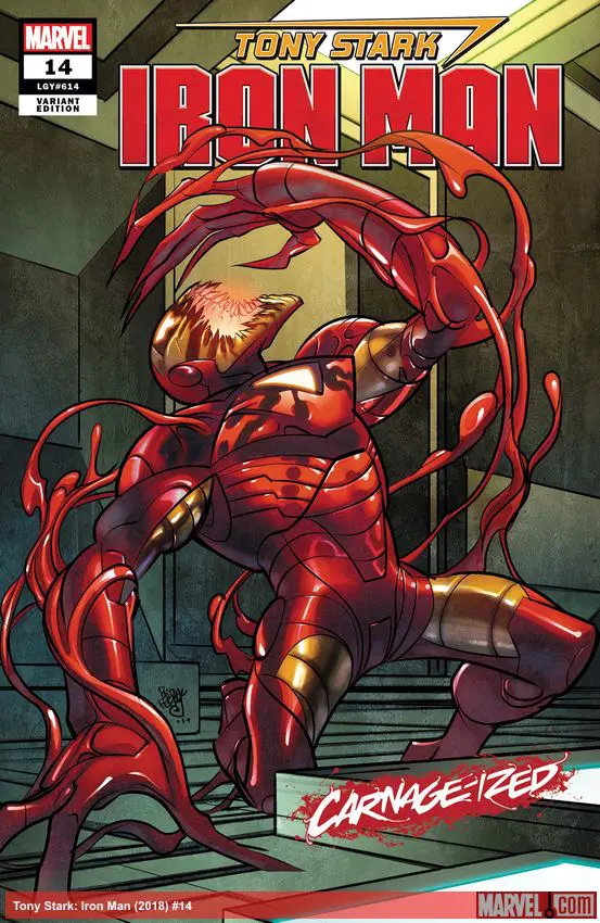 Tony Stark: Iron Man (2018) #14 (Variant)
